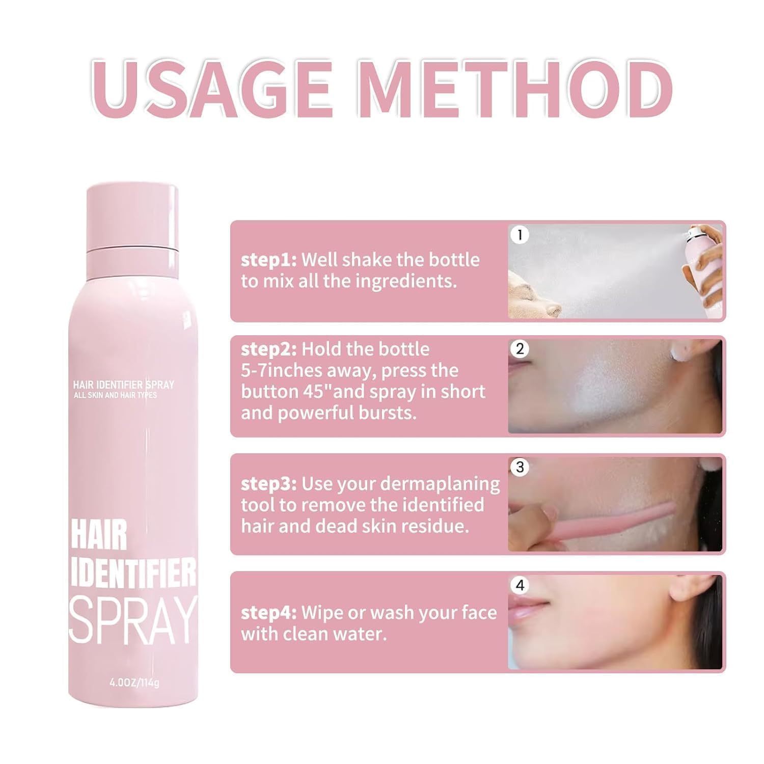 Hair Identifier Spray 1
