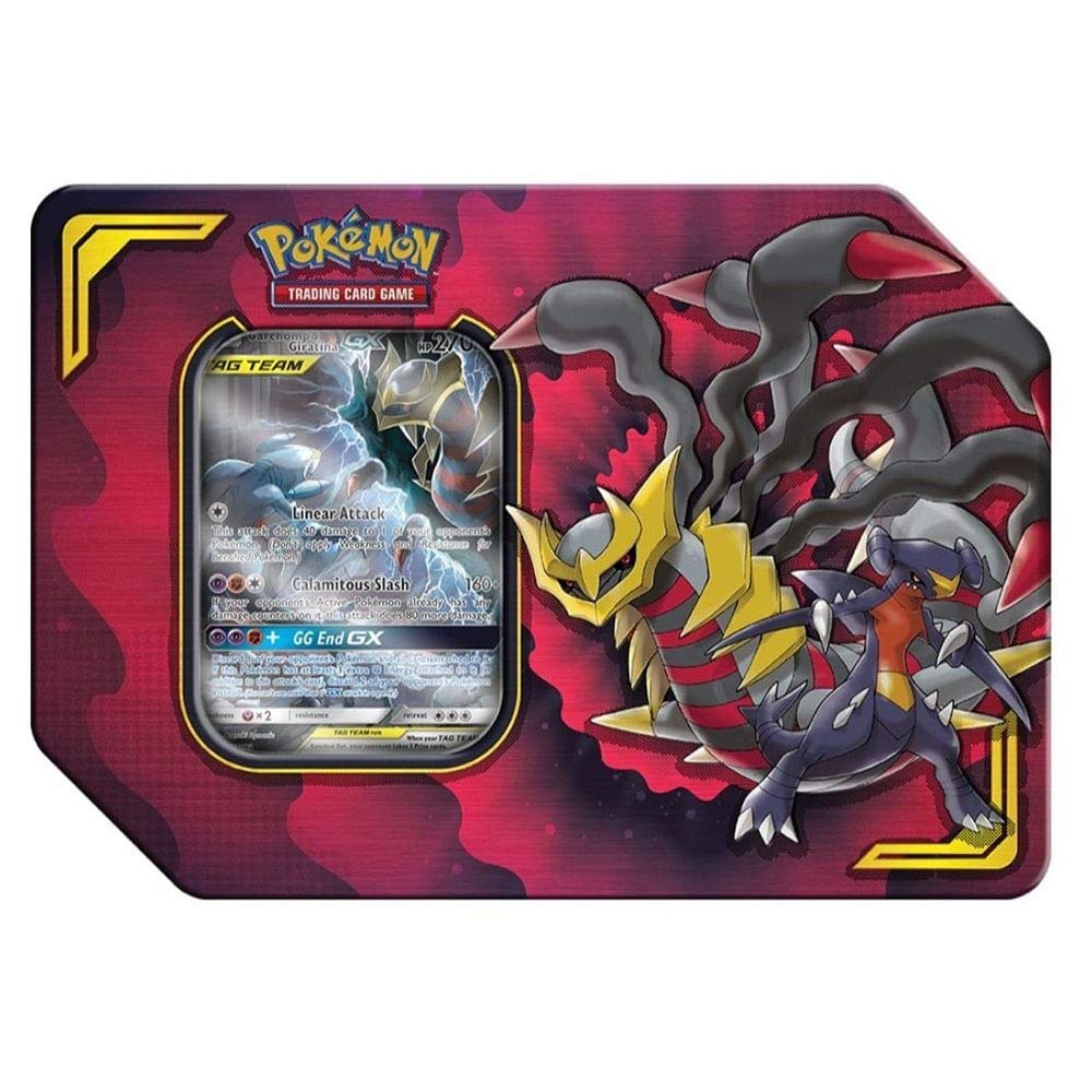 3 Latas Pokémon Aliados Parceria Poderosa Sol e Lua Mewtwo e Mew