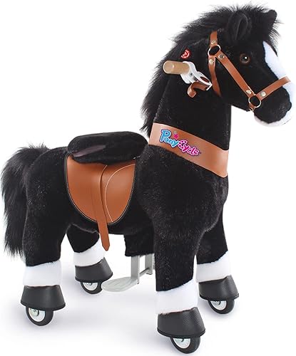Miniatura 10 de PonyCycle Caballo de paseo en caballo en juguetes para niños modelo clásico U (con freno30 pulgadas de alturatamaño 3 caballo mecedora para edades