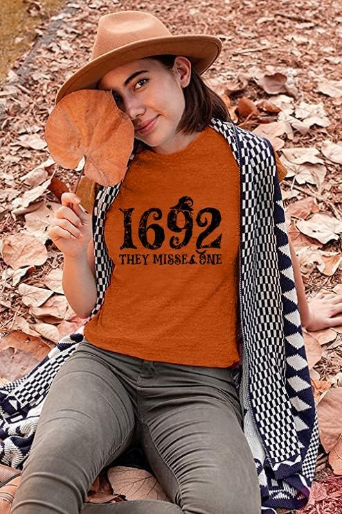 Halloween Costumes Woman 2025 Salem 1692 They Missed One Shirt Vintage Witch Sanderson Sisters T-Shirts - Image 3