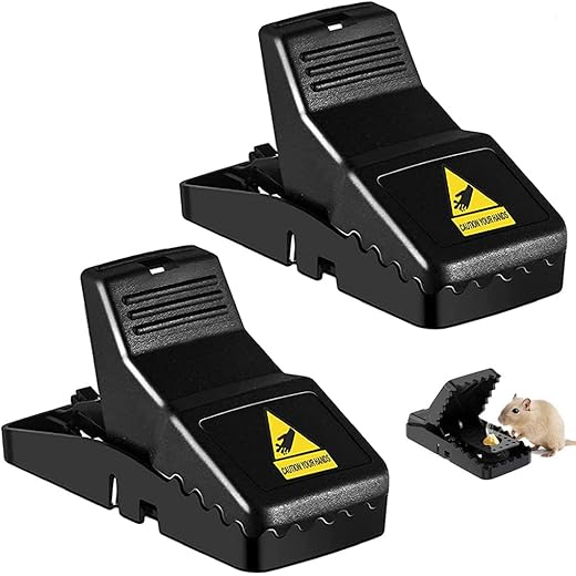 Supvox 2Pcs Reusable Rat Traps