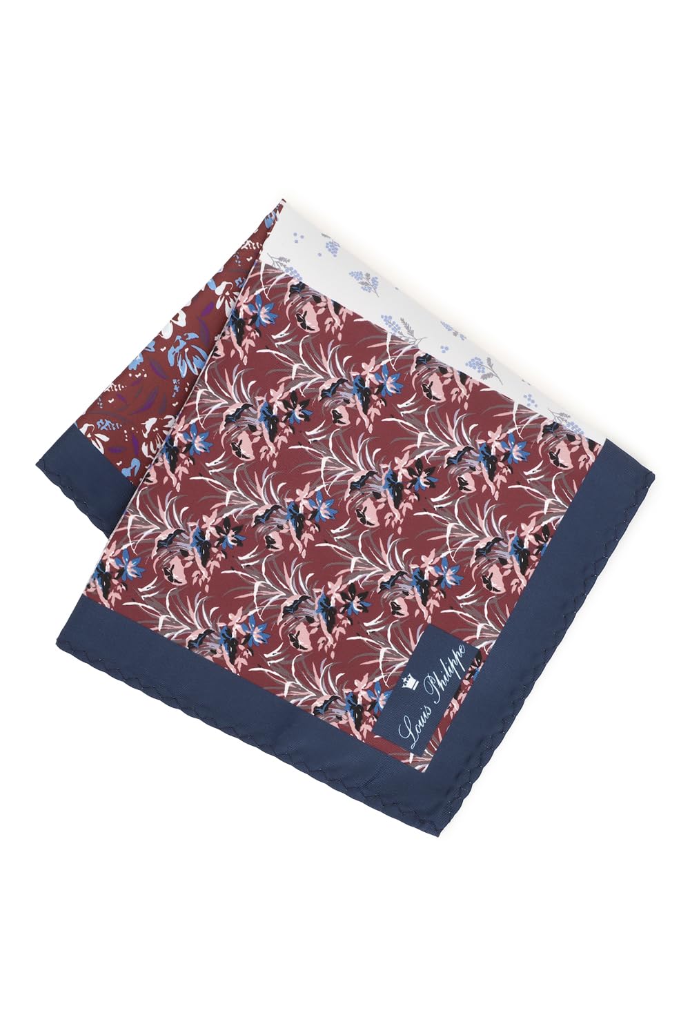 Men Multi Print Formal Pocket Square-image-16