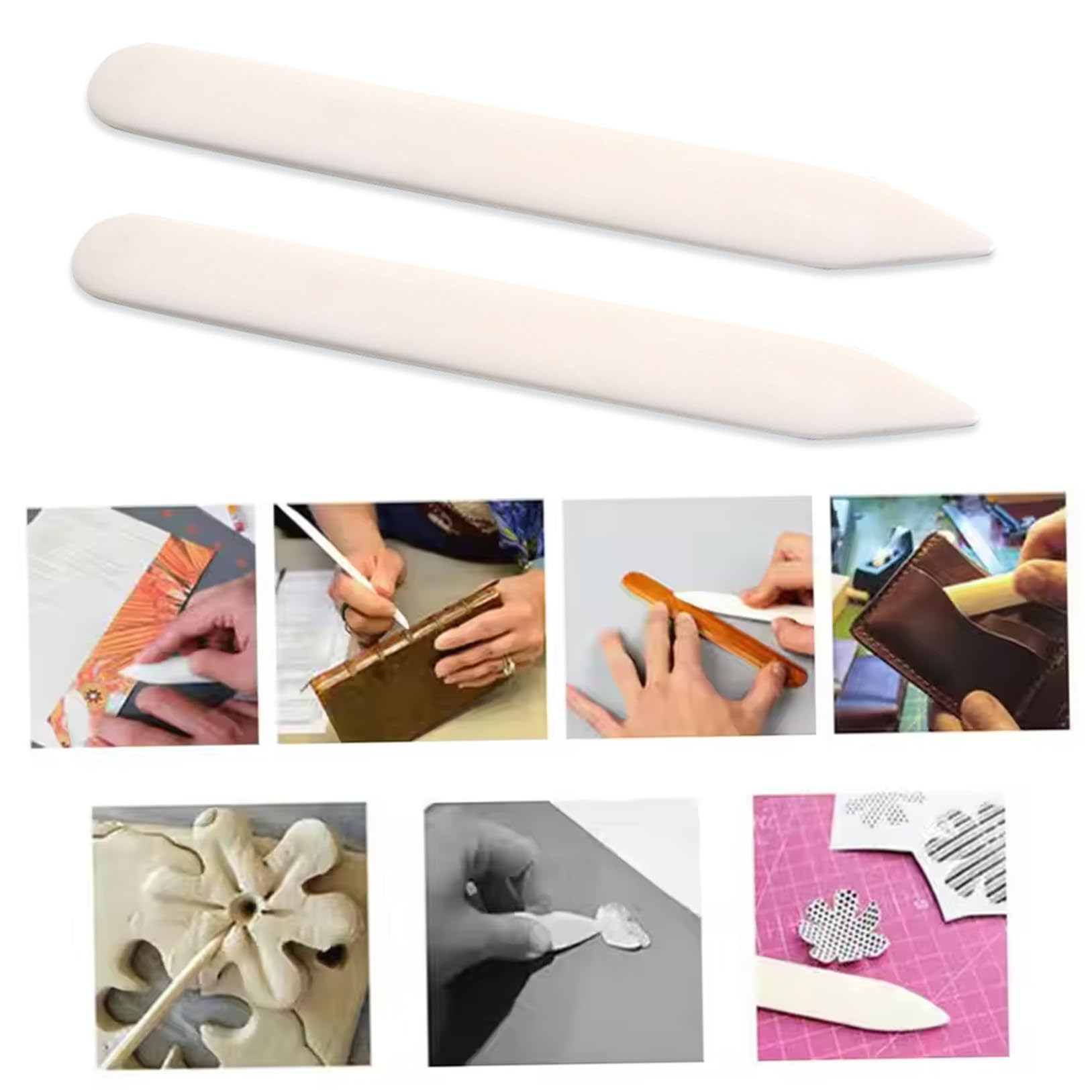 Clothes Bone Scraper DOITOOL - 15cm Fabric Stain Remover Tool With Cow ...