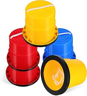 Toyvian 3 Pares De Palafitas De Brinquedo De Balanceamento De Brinquedo Para Crianças Palafitas De Equilíbrio De Plástico Corda Ajustável Para Crianças De Plástico Palafitas