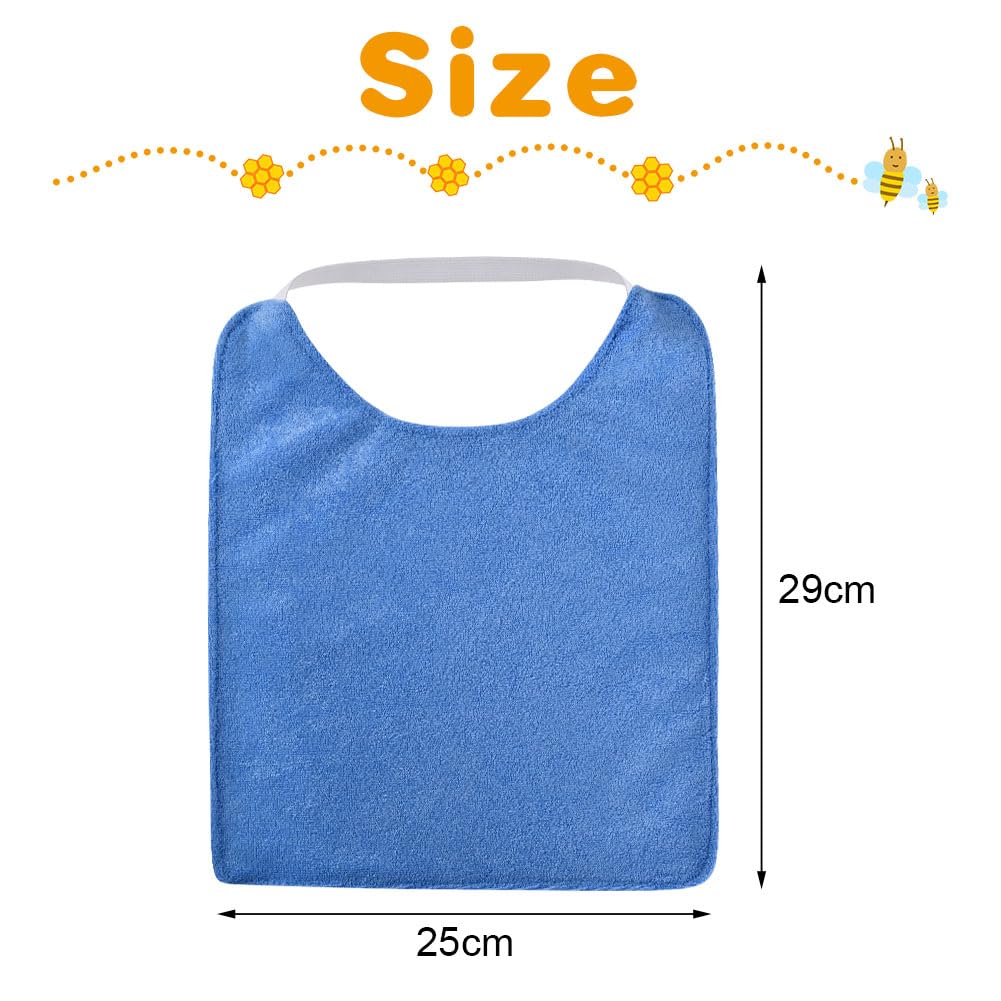 Vicloon Baby Drool Bibs, 5Pcs Infant Bib, Baby Teething Bib, Soft and Absorbent - Image 2