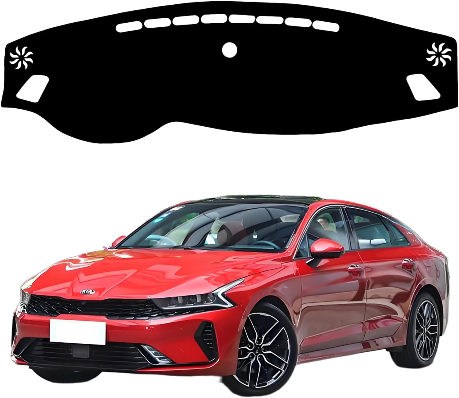 Dash Cover Dash Mat Fit for K-ia Sportage 2017 2018 2019 2020 2021 2022 Dashboard Cover Non-Slip Pad Accessories