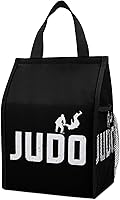 Vista 1 de Judo Design - Bolsas de almuerzo para mujeres y hombres, lonchera aislada, bolsa reutilizable para oficina en casa
