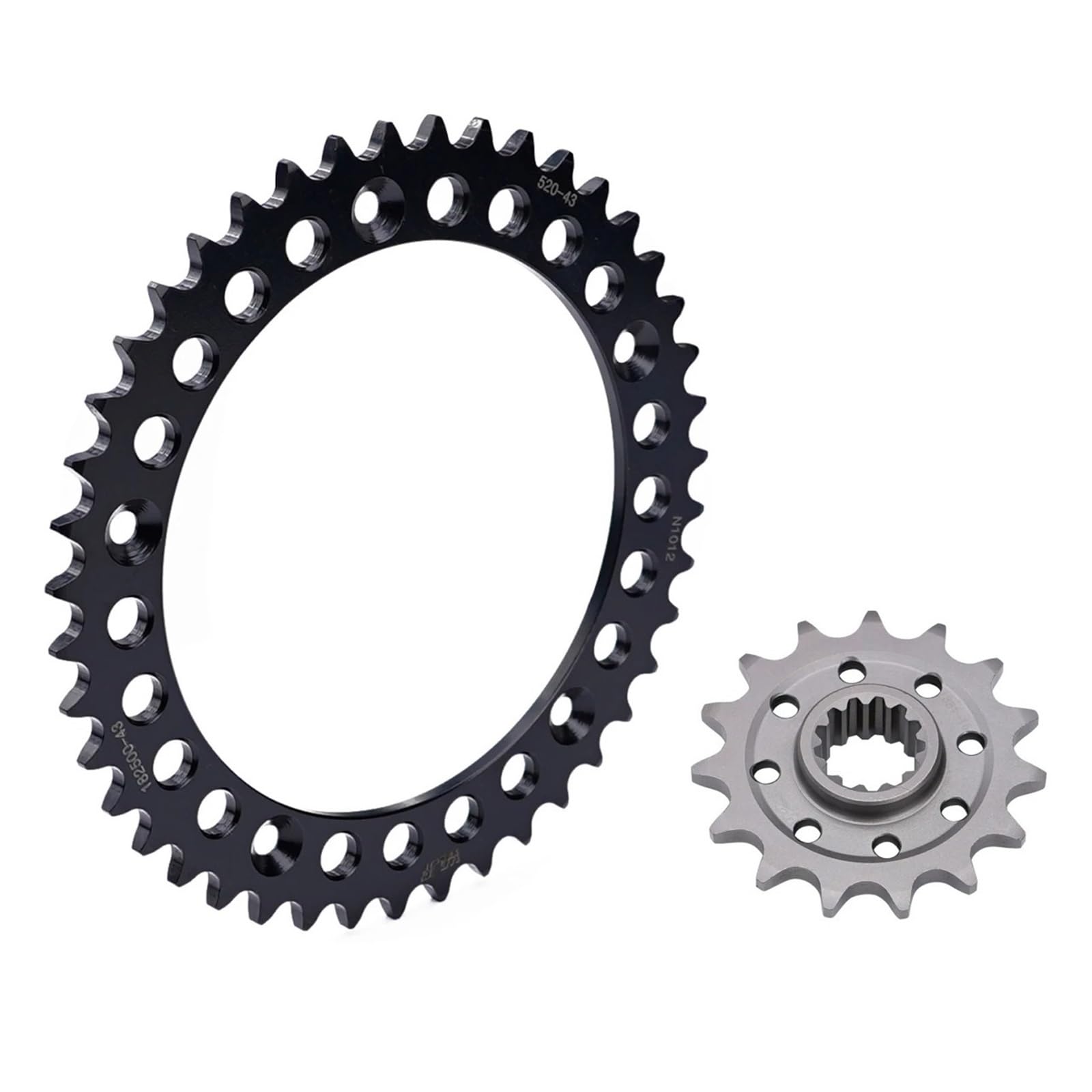 Compatible Con Voge DS525 X Valico 2024 520 15T 43T Piñón Trasero Delantero De Motocicleta motor motocicleta piñón Kit de Cadena