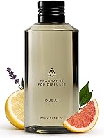AromaPlan Dubai Hotel Fragrance Diffuser Oil 5 Fl Oz (148ml) - USA Made Luxury Home Aroma, Long-Lasting Bold Scent for Aromatherapy