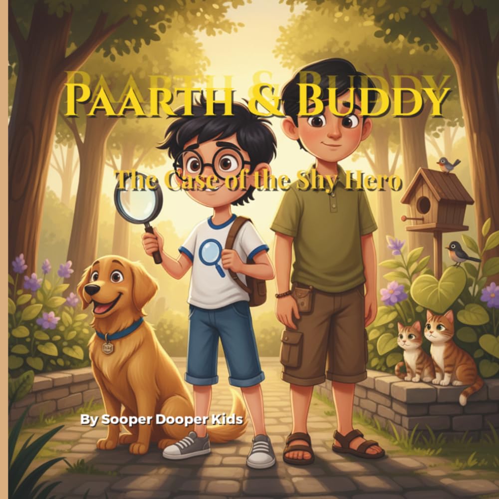 Paarth & Buddy The Shy Hero: Kids Illustrated Detective Stories (Paarth & Buddy Detective Stories)