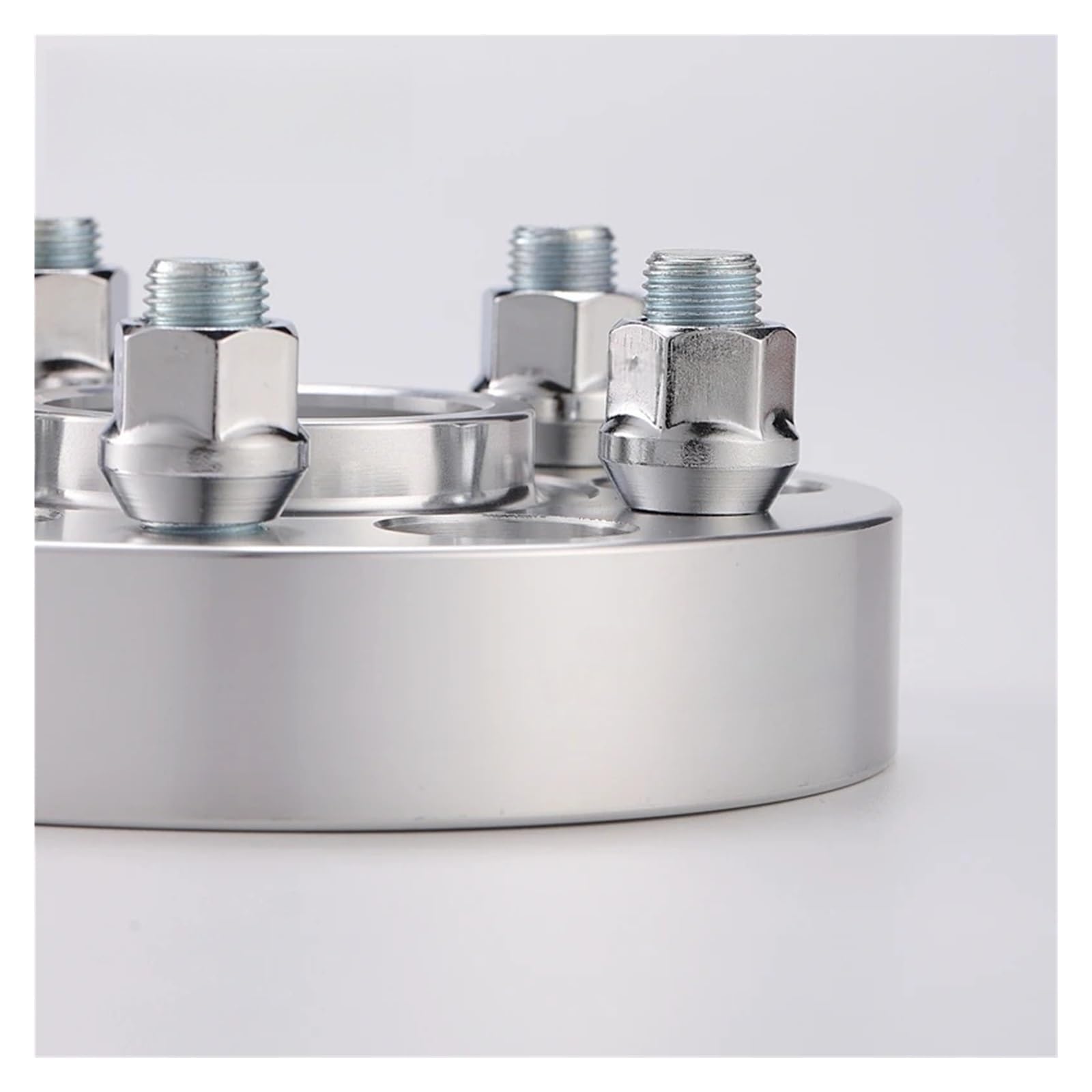 Adaptateur d'entretoises roue Adaptateurs d'entretoises de roues PCD 5x108 CB 67.1mm pour Maserati 3200GT pour coupé Ghibli pour volvo XC90 pour Ferrari F430, 2 pièces(Silver 20mm 2PCS)
