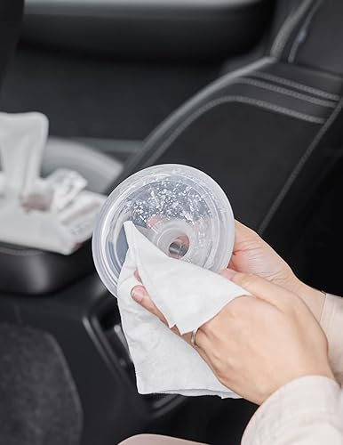 Miniatura 3 de Momcozy Toallitas naturales para extractor de leche para limpieza de piezas de bomba sobre la marcha, 30 unidades (paquete de 3), toallitas de bomba