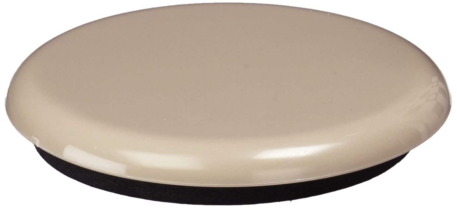 Shepherd Hardware 3955 3-1 2-Inch Reusable Round Slide Glide Furniture Sliders 4-Pack