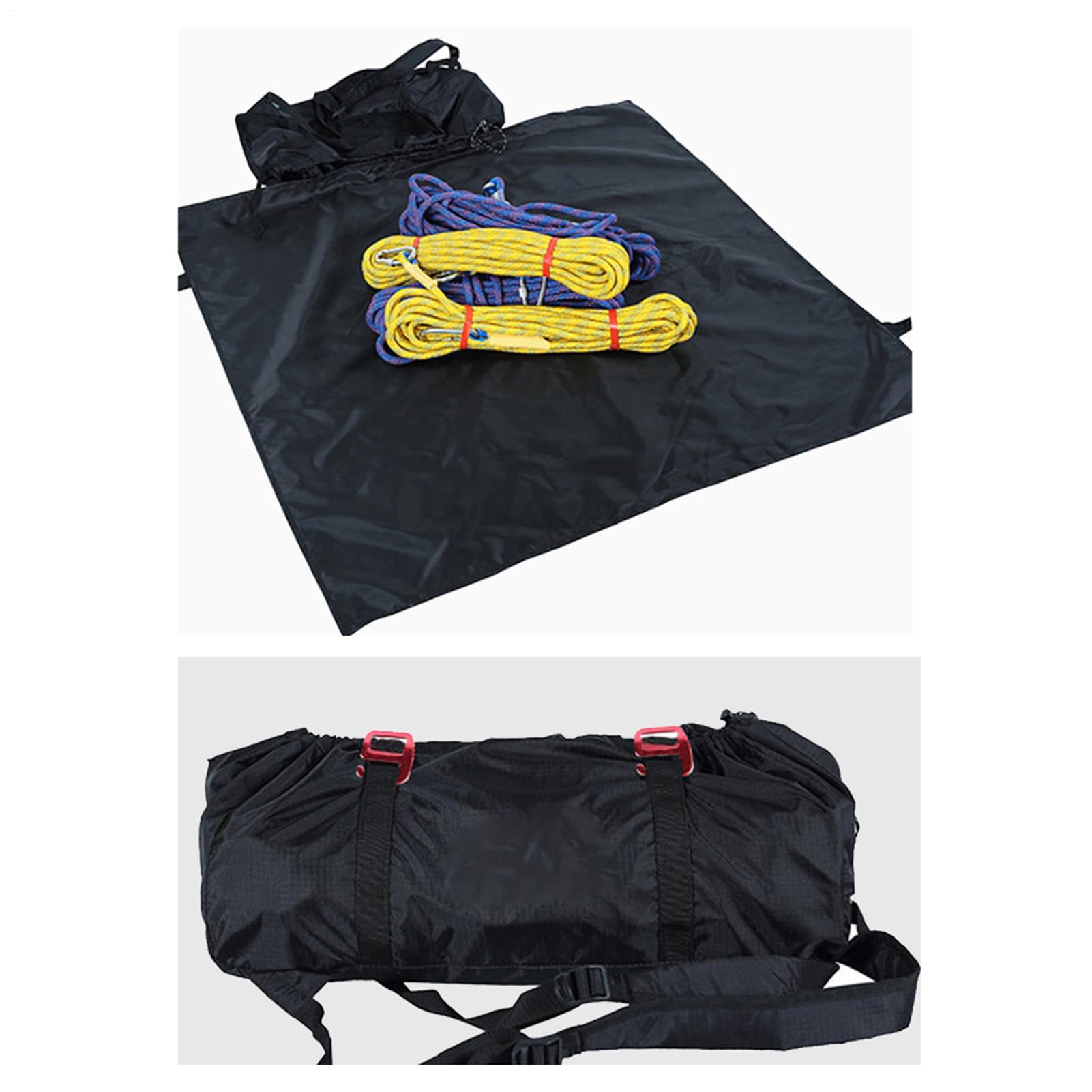 Genérico Saco de Escalada | Bolsa de Almacenamiento para Cuerdas - Equipo de Senderismo de Gran Capacidad Ligero para Montañismo Viajes Camping Actividades Exteriores Espeleología