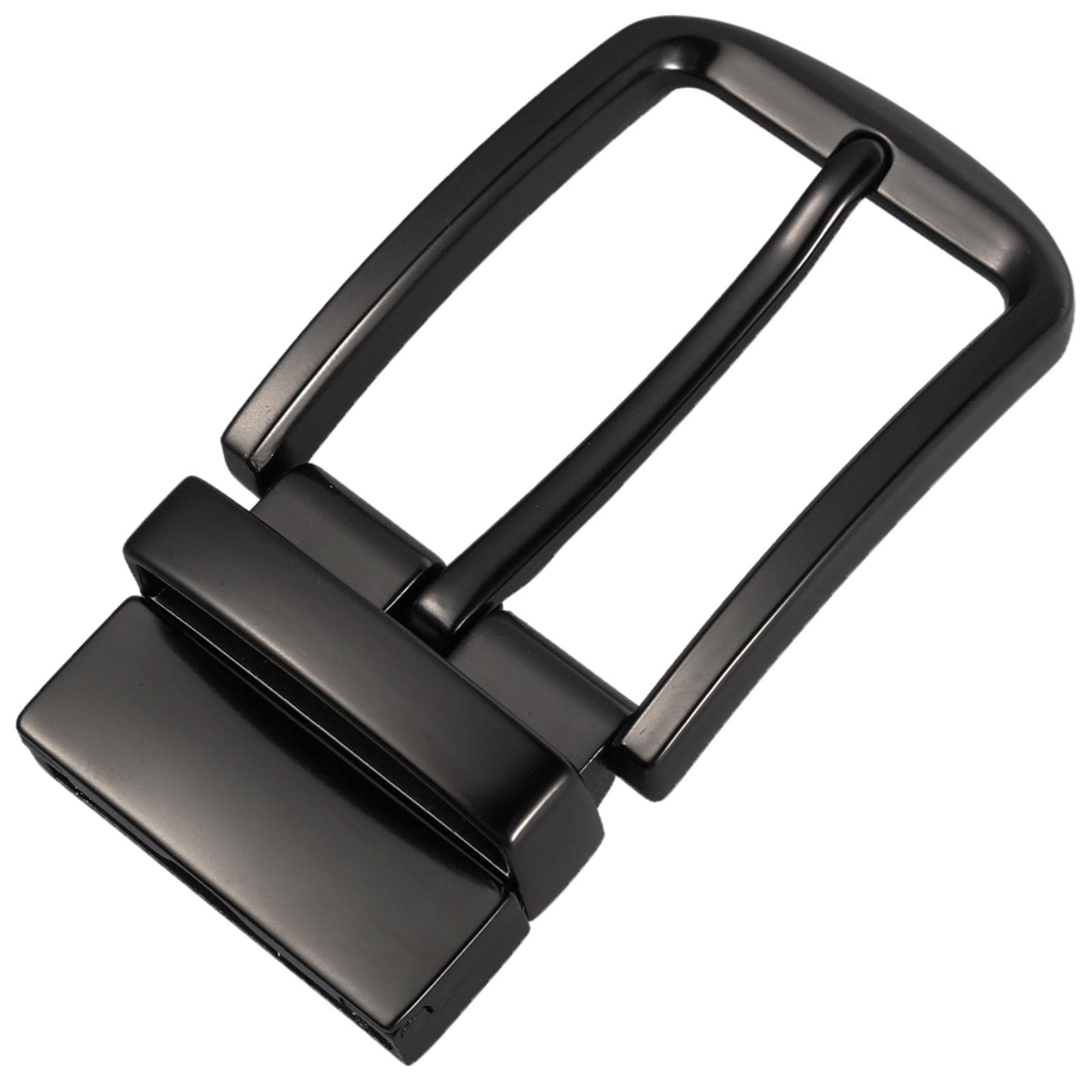 Fashion Metal Belt Buckle for Leather Strap Single Prong Accessories Black| Buckles| Mens |Clothing Shoes &-image-13
