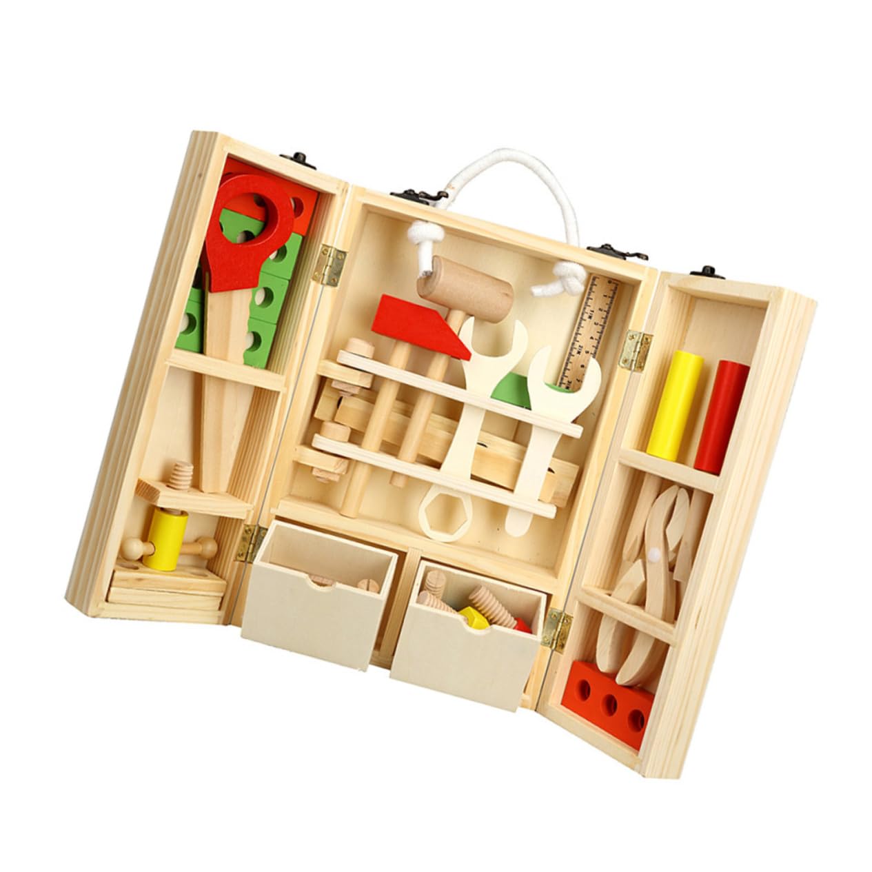 ifundom Boys Educational Boys and Girls Toys Simulate Repair Toolkit Toy and Girls Tool Box Fun Play House