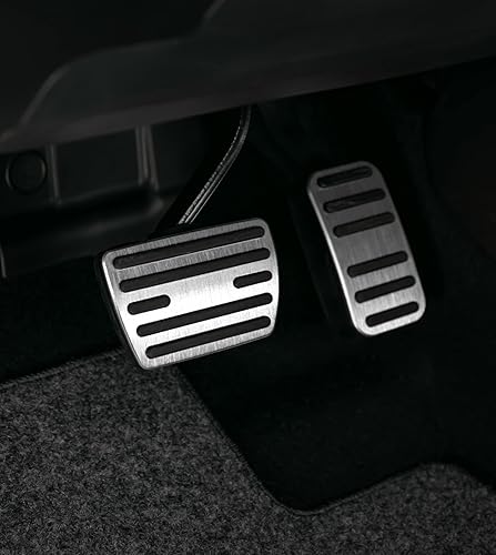 Miniatura 5 de CKE Compatible con Honda Civic CRV Odyssey Pilot Passport Ridgeline Insight Accesorios para pedales de coche deportivo, cubiertas de pedal de freno