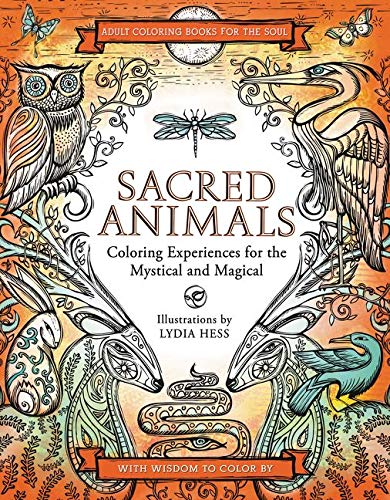 Sacred Animals (Coloring Books for the Soul)