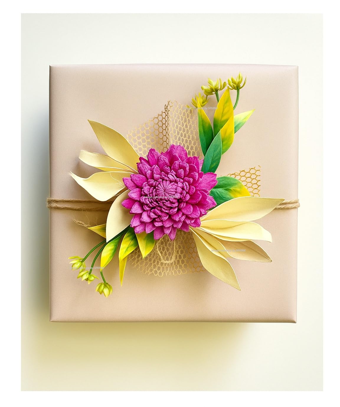 Handmade Sola Flower Bunch - Eco-Friendly Decor -14