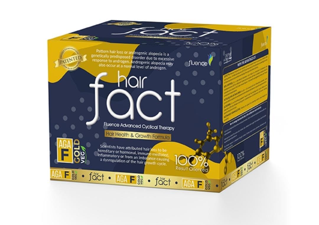 Hair Fact Fluence AGA-F Gold Advanced Cyclical Therapy Kit-image-11