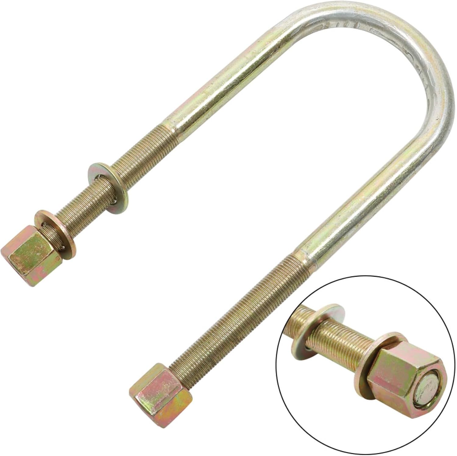 GXYWADY 6 Inch Lowering Drop Rear Axle Flip Kit U-bolt Replacement for 1994-2001 Ram 1500
