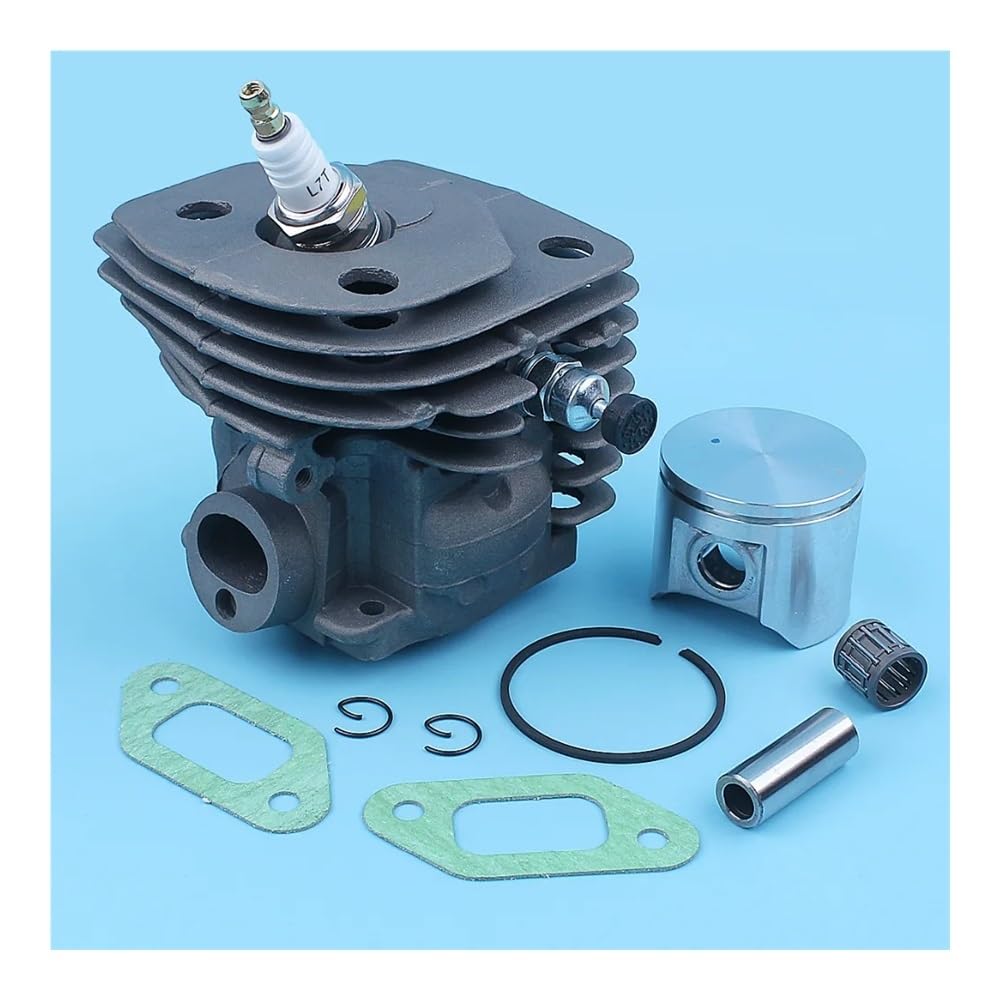Nikasil Cylinder Piston Gasket Kit for Husqvar 359 357XP 357 XP EPA Chainsaw 47mm Big Bore Decompression Port 537 15 73-02