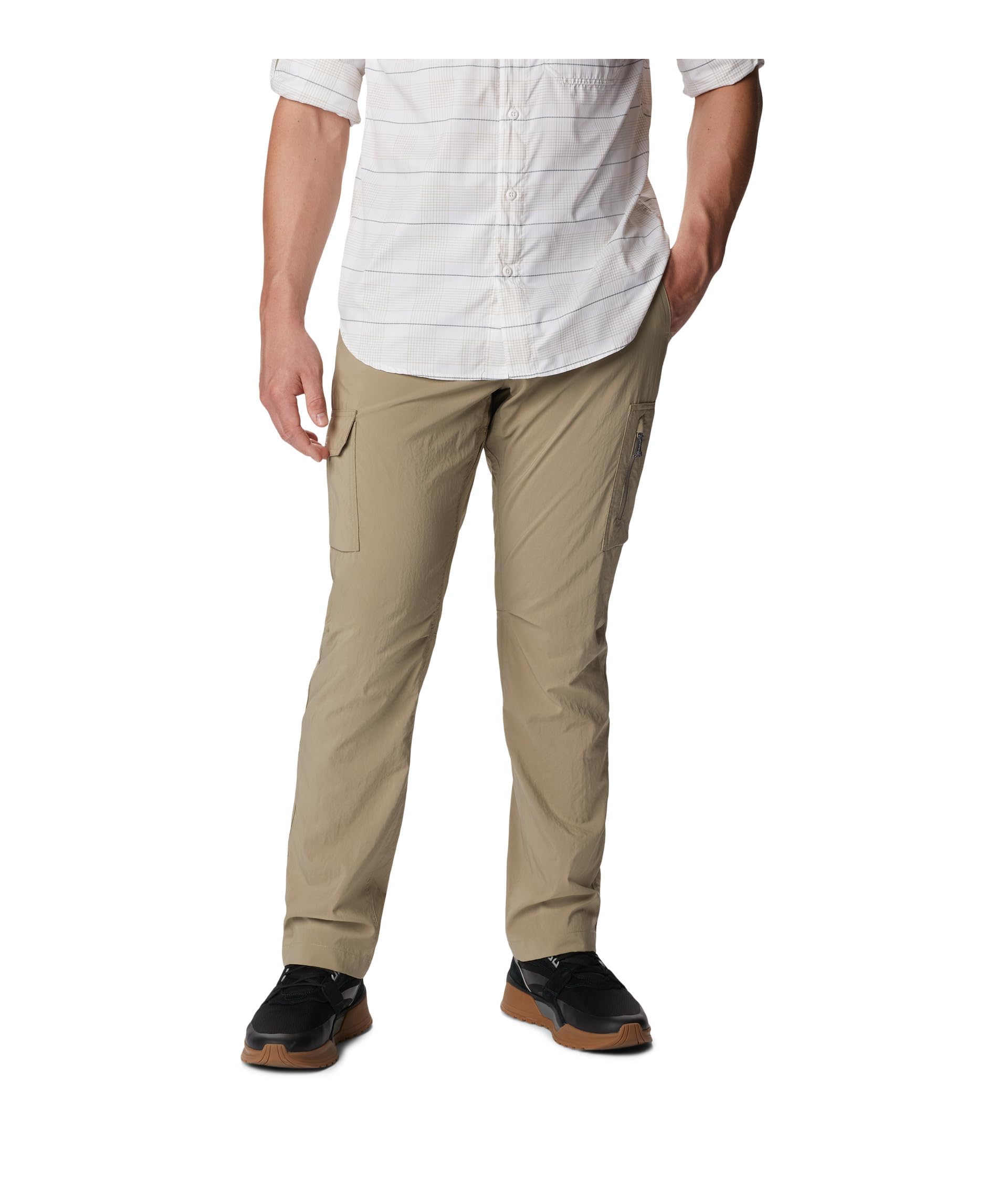 ColumbiaMen's Straight Fit Mid Rise Pants