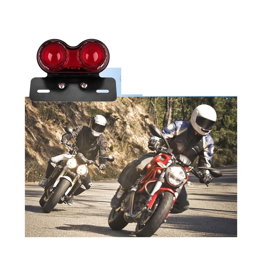 Luce Freno Moto Lampada Di Coda A LED Universale Per Moto Lampada Di Segnalazione A LED Super Luminosa Per Indicatori Direzione Per Motociclette Per Accessori Moto