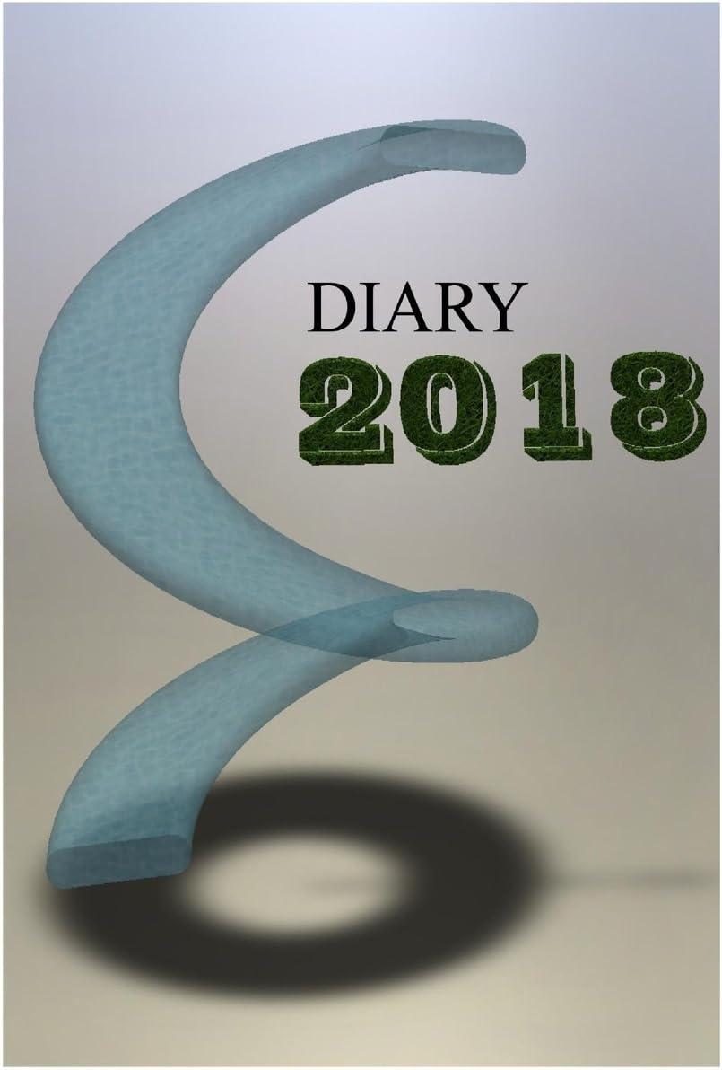 Diary 2018: Diary 2018 with year planner, personal details and address book