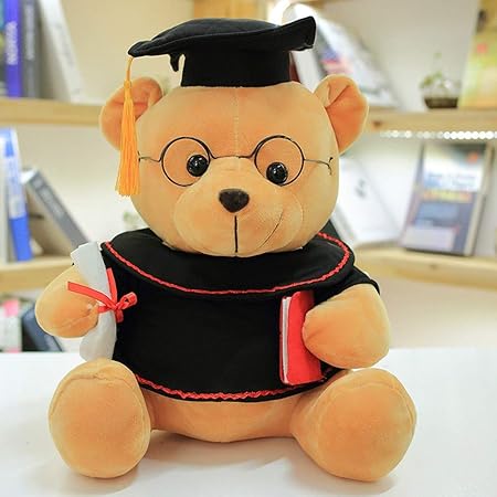 Amazon 医者のユニフォーム 独身の帽子 黒いフレームのメガネ 卒業式のクマの人形 ぬいぐるみを着ている カラー6 28cm ぬいぐるみ おもちゃ Amazon 医者のユニフォーム 独身の帽子 黒いフレームのメガネ 卒業式のクマの人形 ぬいぐるみを着ている カラー6 28cm ぬいぐるみ おもちゃ