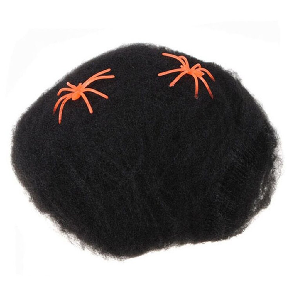 OULII Spider Web Cotton Stretch Prop for Halloween Home Bar Party Decorations Suppliers (Black)