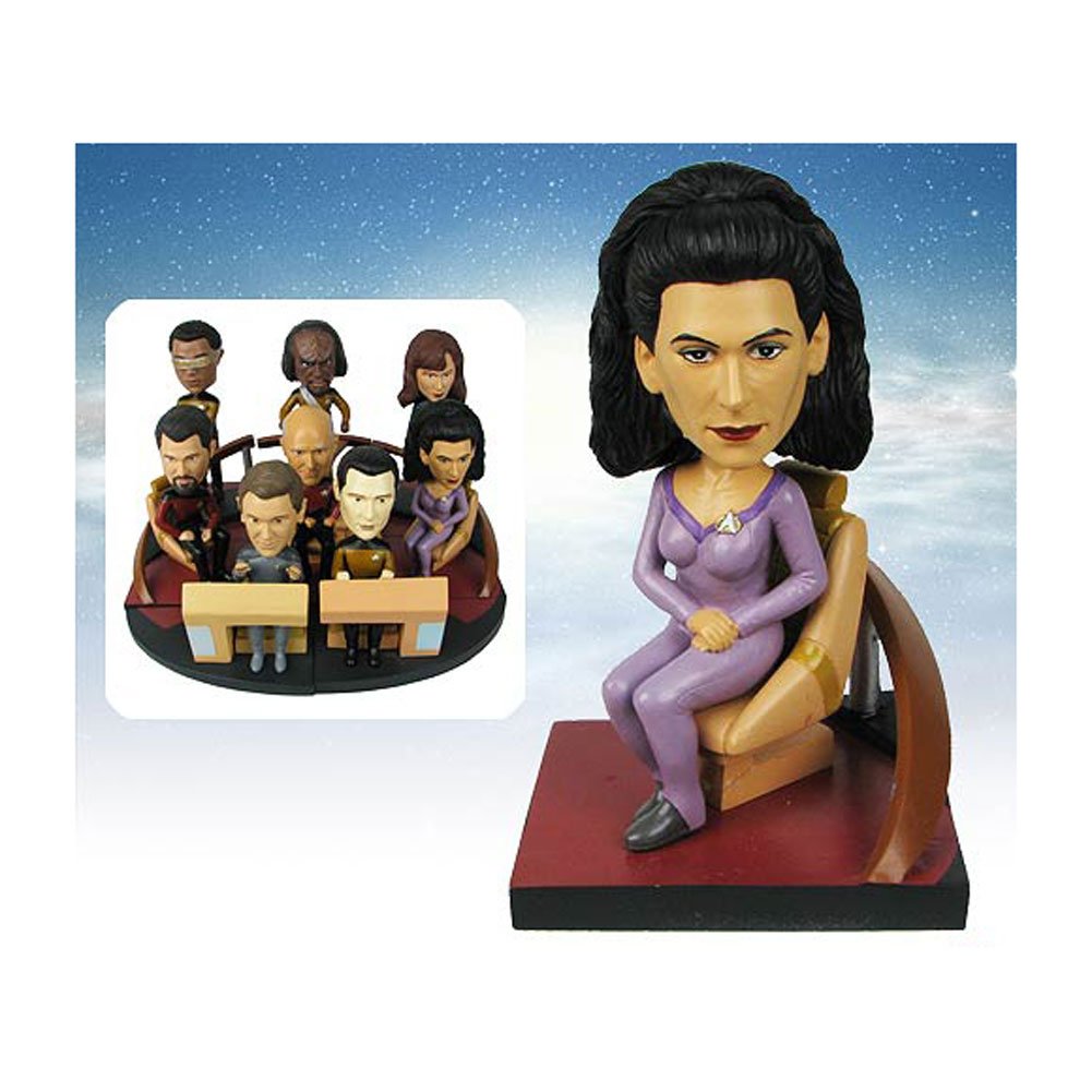 Entertainment Earth Star Trek: TNG TROI Build-a-Bridge Deluxe Bobble Head 6 of 8