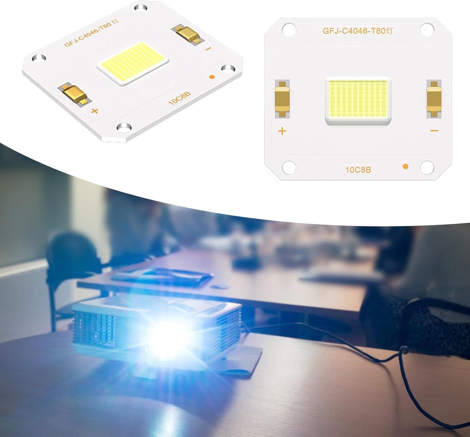 Integrated LEDs Spotlights Projectors Outdoor Flood Lights Beads LED Highly Power LED Projectors Lights Beads for Home T