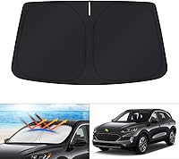 Vista 42 de KUST Parasol para parabrisas para BMW X1 F48 2016, 2017, 2018, 2019, 2020, 2021, 2022, accesorios de ajuste personalizado, parasol plegable