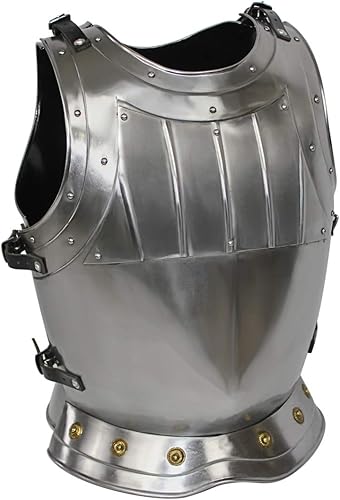 Peto medieval Warrior - Ajustado - Metálico - Talla única, Metálico