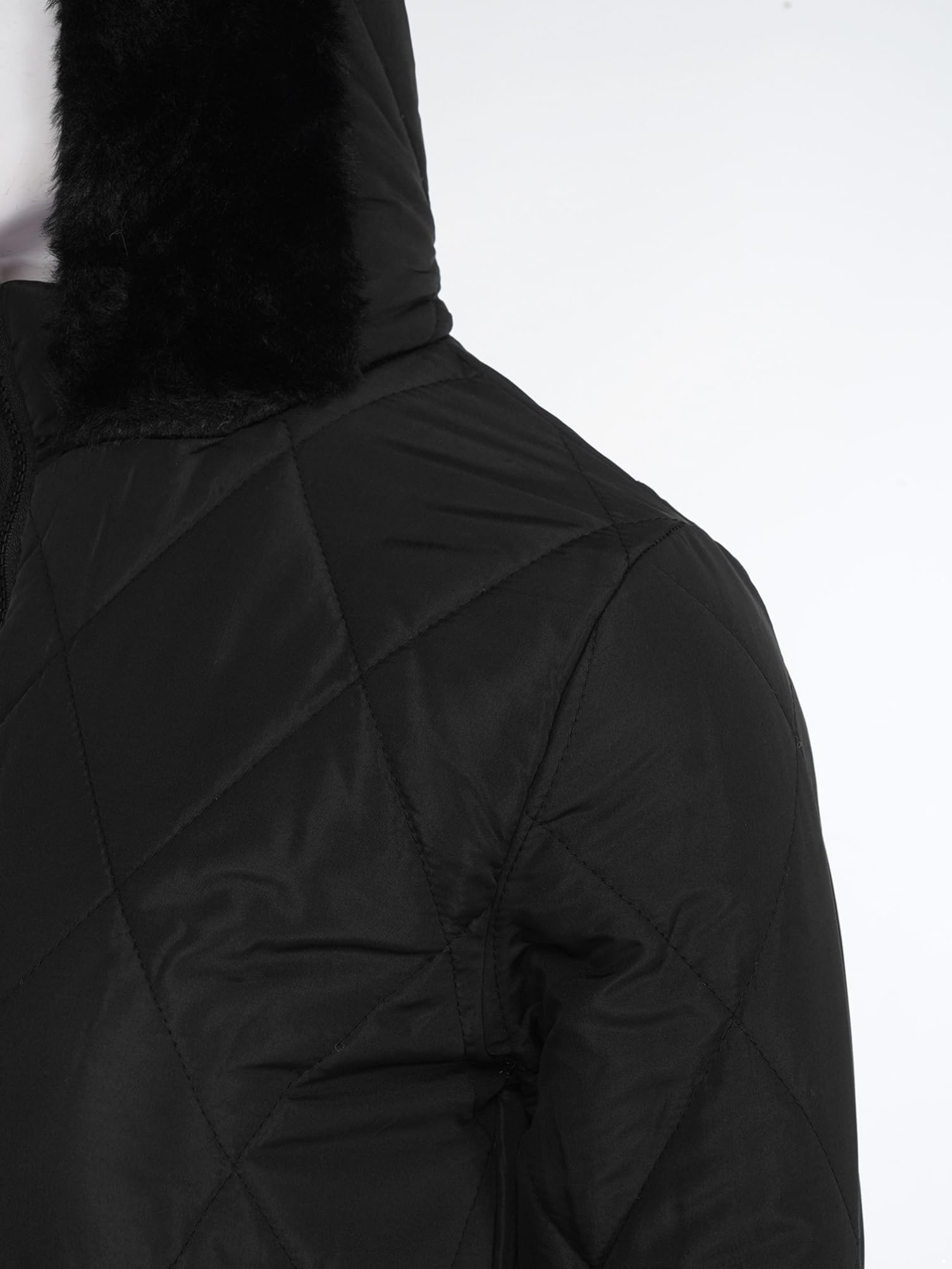 Aislor Jumpsuit da Neve Donna Monopezzo Tuta da Sci Invernale con Cappuccio e Guanti Salopette Lunga Abbigliamento Termico per Lo Sci e Lo Snowboard Nero XXL
