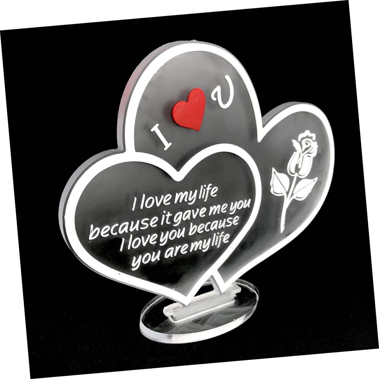 Tofficu 5 Ensembles Moule Pendentif Amour Anti Moule réutilisable à Bougie joyaux du Coeur cœur kit de de Bricolage époxy pour Le Bricolage Gel de silice