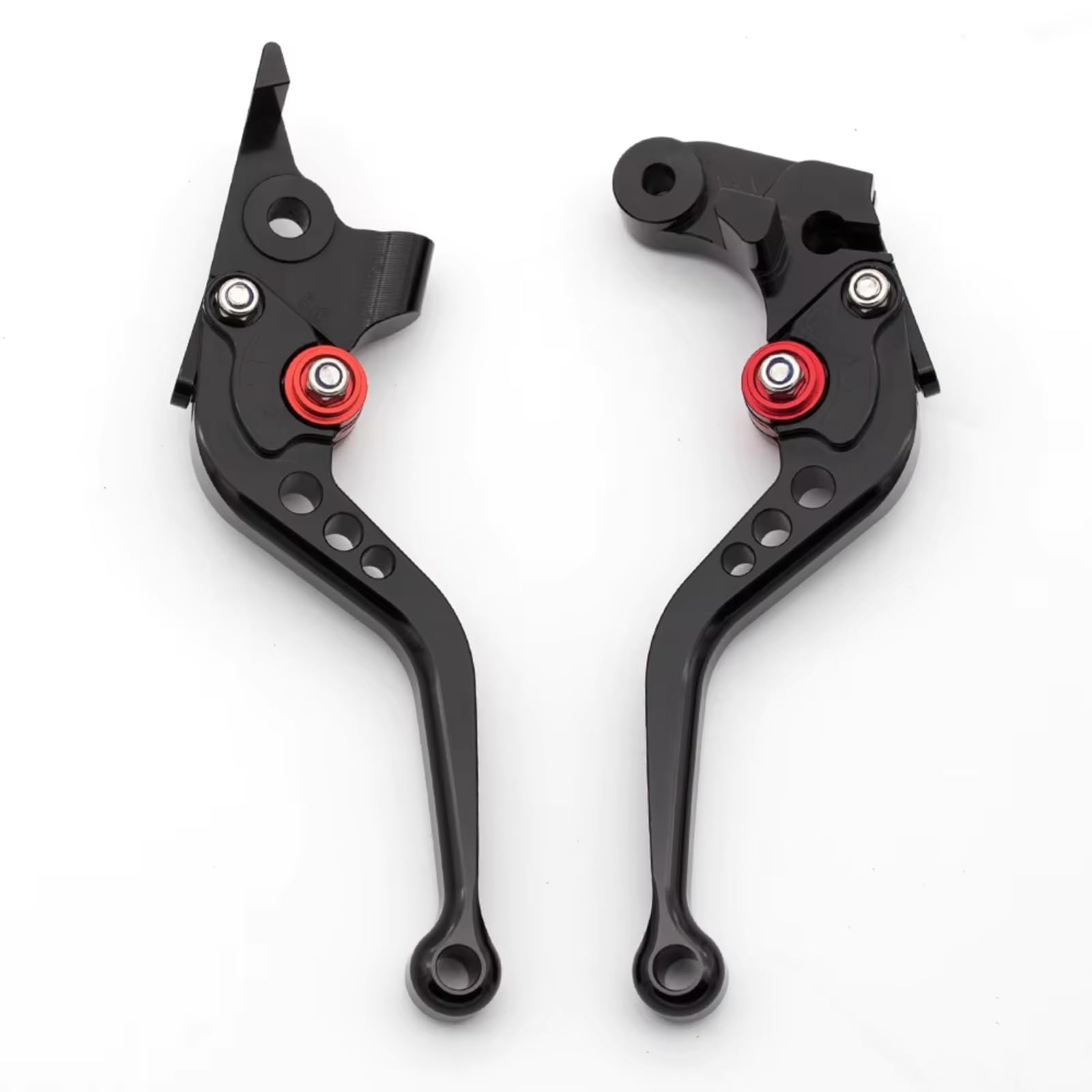 Naojino Brake Clutch Levers for CBF500 for CBF600 for CBF600N for CBF600S 2004 2005 2006 Motorcycle Adjustable Brake Clutch Lever Motorbike Handlebar Folding(Black)