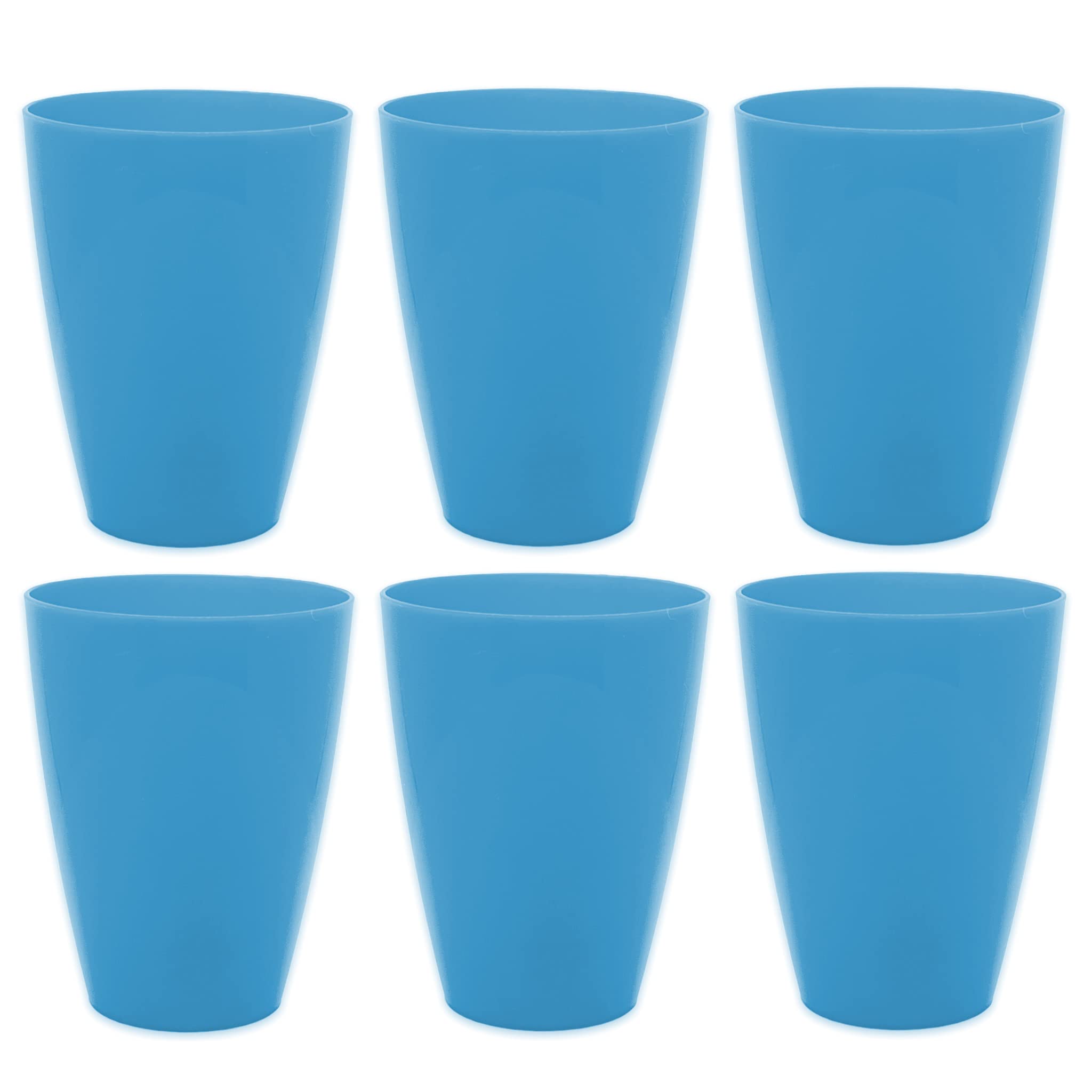 Bestdin Set Stoviglie Plastica 24 Pezzi - Per 6 Persone, Infrangibile, Senza BPA