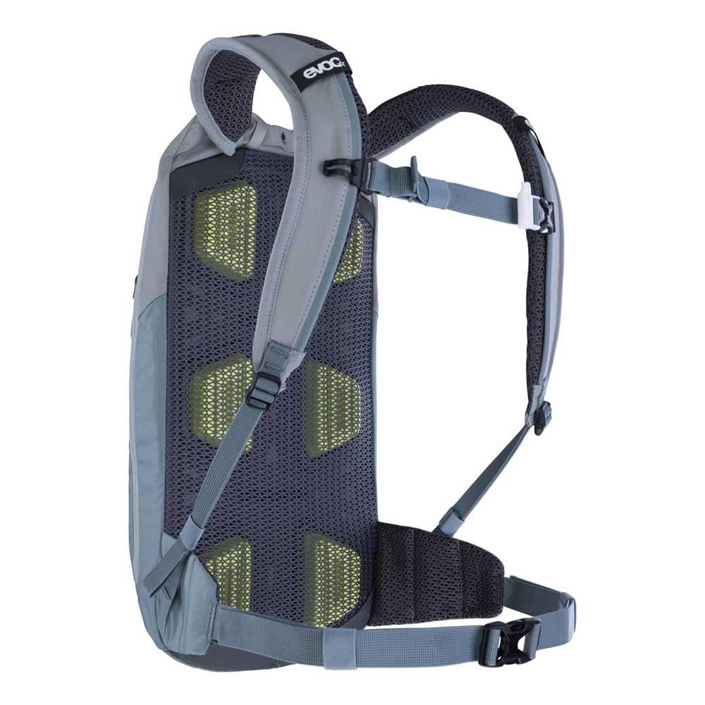 EVOC STAGE 6, Backpack (verstellbare Schultergurte durch BRACE LINK, AIR FLOW CONTACT SYSTEM, wählbar mit Trinkblase oder ohne, inkl. Werkzeugfach, One Size)