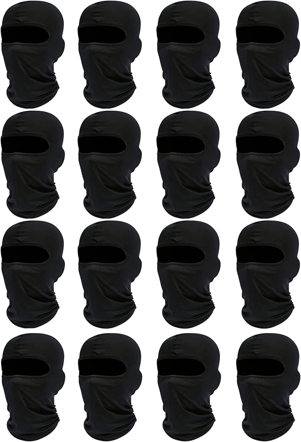 16pcs Balaclava Face Mask Windproof Ski Mask for Men Women Running Hiking Outdoor Sports