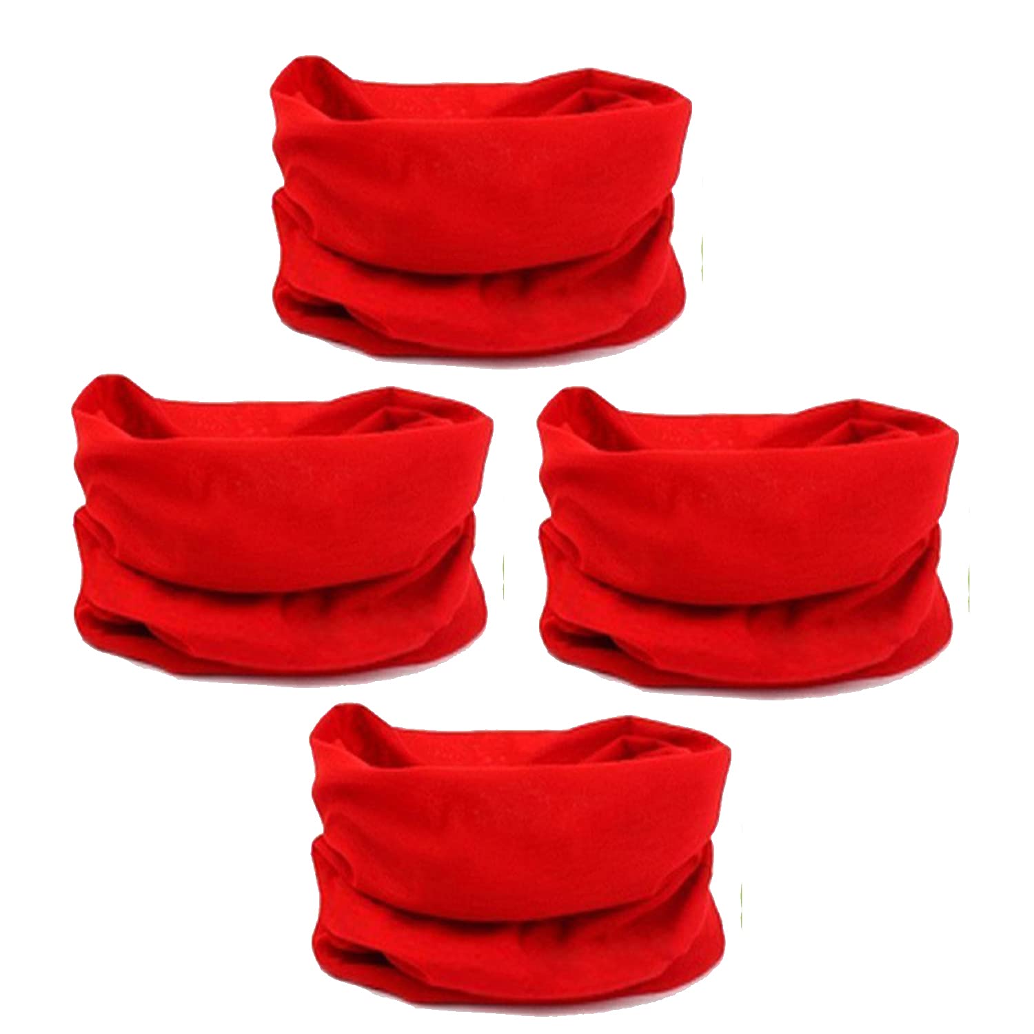 aadikart Mens Head Cover Band Bandana Stretch Hair Style Japanese 4 Red b-picture-37