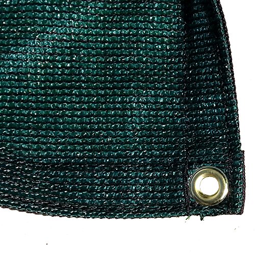 Xtarps - 10 ft. x 26 ft. - 7 oz Premium 90% Shade Cloth, Shade Sail, Sun Shade (Black Color)