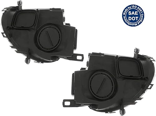 Miniatura 8 de Auto Parts Avenue APA - Luz de cabeza de repuesto para Mini Cooper 2007 2008 2009 2010 2011 2012 2013 2014 2015 Mini Cooper amarillo diseño Pasajero