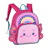 Mochila Infantil Costas Joaninha Abelha Borboleta Pets Crian�a 13 Polegadas Clio Pets (Borboleta)