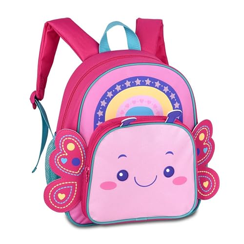 Mochila Infantil Costas Joaninha Abelha Borboleta Pets Crian�a 13 Polegadas Clio Pets (Abelha)