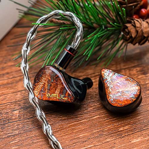 aful acoustics performer 5 hybrid drivers in-ear monitors 1dd  4ba in-ear earphones iems 44mm plug