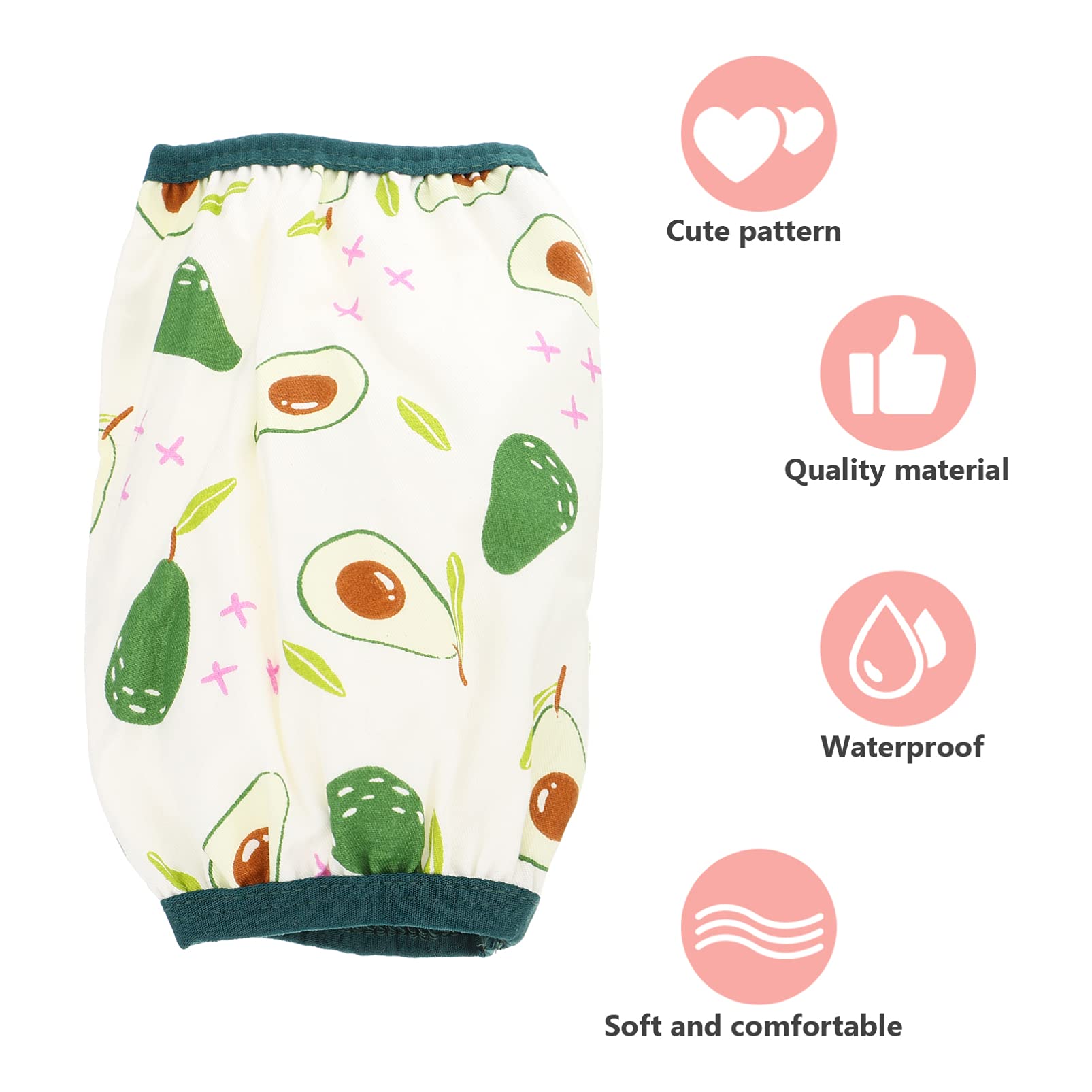 TOYANDONA 3 Pairs Kinder Ärmelschonern wasserdichte Kinder Oversleeve Oversleeve Wasserdicht Cartoon e Baby e
