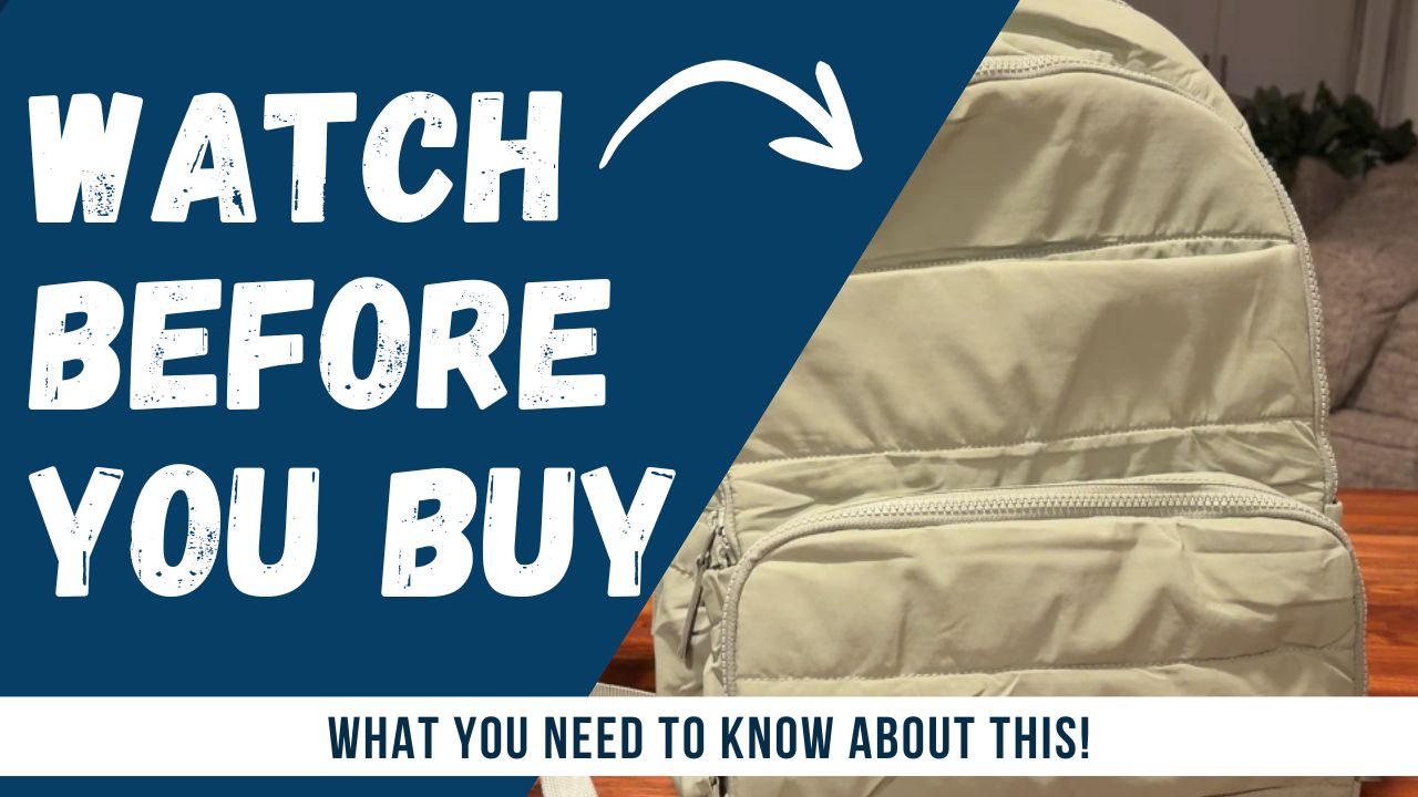Watch Honest Review and Close up of Travel Backpack on Amazon Live
