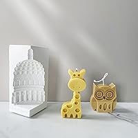 Vista 4 de Soap Molds，Silicone Molds for Soap Candle Molds Soap Molds for Soap Making Soap Making Supplies Soap Mold for DIY Artcraft Gift Home Decoration